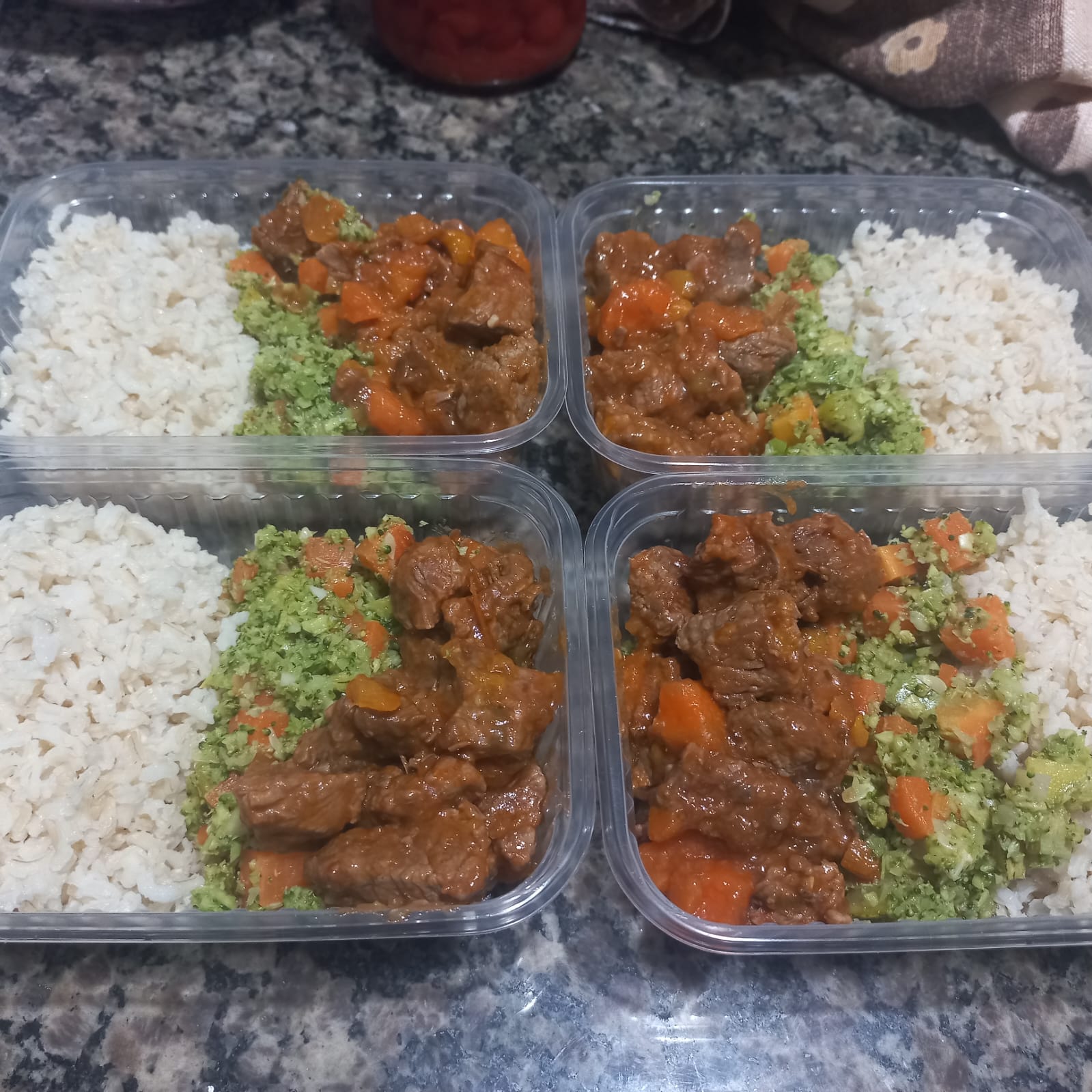 Combo de marmita saudável